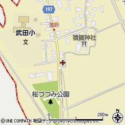 青森県北津軽郡中泊町富野大磯2周辺の地図