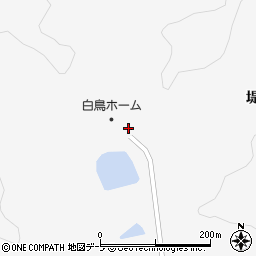 青森県東津軽郡平内町盛田堤ケ沢周辺の地図