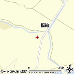 青森県平内町（東津軽郡）福館（畑川目）周辺の地図