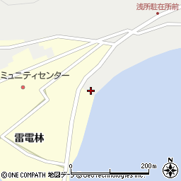 青森県東津軽郡平内町浅所浅所137周辺の地図