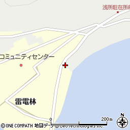 青森県東津軽郡平内町浅所浅所110周辺の地図