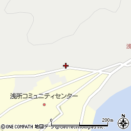 青森県東津軽郡平内町浅所浅所2周辺の地図