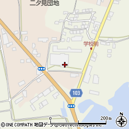 内潟療護園周辺の地図