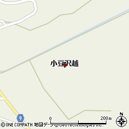 青森県東津軽郡平内町茂浦小豆沢越周辺の地図