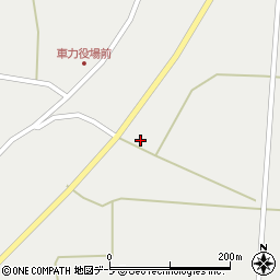 青森県つがる市車力町船林14周辺の地図