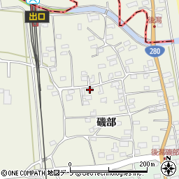 青森県青森市四戸橋磯部53-3周辺の地図