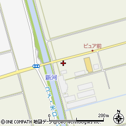 中泊町特産物直売所ピュア　１号店周辺の地図