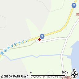 青森県東津軽郡平内町東滝鷲ノ沢1周辺の地図