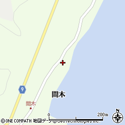 青森県東津軽郡平内町東滝間木52周辺の地図