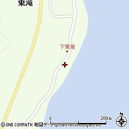 青森県東津軽郡平内町東滝間木72周辺の地図