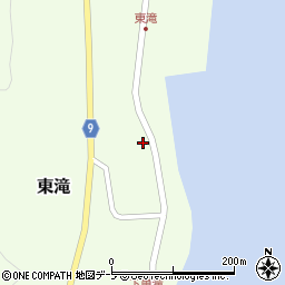 青森県東津軽郡平内町東滝滝43周辺の地図