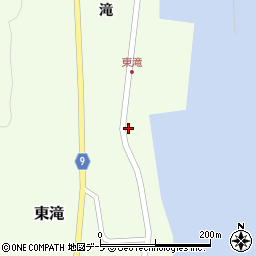 青森県東津軽郡平内町東滝滝51-1周辺の地図