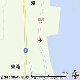 青森県東津軽郡平内町東滝滝51周辺の地図