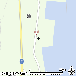 青森県東津軽郡平内町東滝滝97周辺の地図