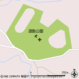中泊町役場　運動公園管理事務所周辺の地図