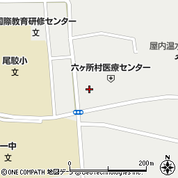 六ヶ所村地域家庭医療センター・歯科周辺の地図
