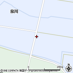 青森県つがる市富萢町芦野周辺の地図