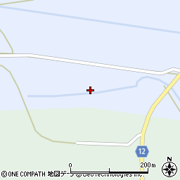 青森県つがる市富萢町荘山周辺の地図