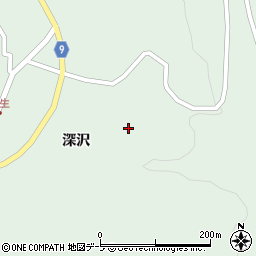 青森県東津軽郡平内町稲生周辺の地図