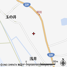 青森県北津軽郡中泊町尾別浅井103周辺の地図