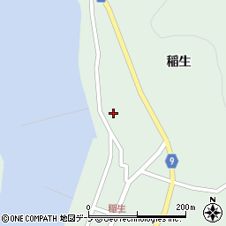 青森県東津軽郡平内町稲生稲生20周辺の地図