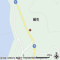 青森県東津軽郡平内町稲生稲生27周辺の地図