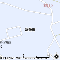 青森県つがる市富萢町周辺の地図