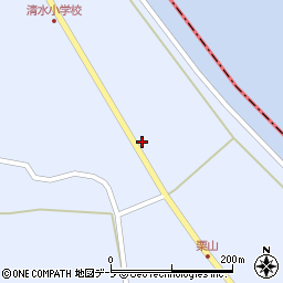 青森県つがる市富萢町屏風山17周辺の地図