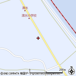 青森県つがる市富萢町屏風山1-615周辺の地図