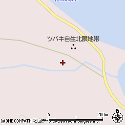 青森県東津軽郡平内町東田沢横峰周辺の地図