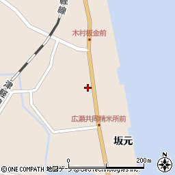広瀬簡易郵便局周辺の地図