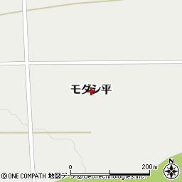 青森県上北郡横浜町モダシ平周辺の地図