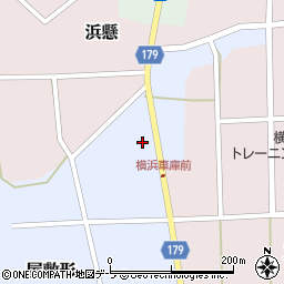 三八上北森林管理署横浜森林事務所周辺の地図