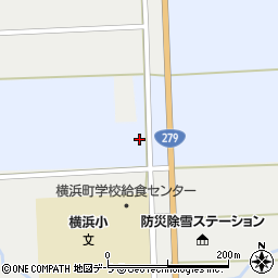 青森県横浜町（上北郡）中椛名木周辺の地図