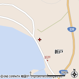 青森県北津軽郡中泊町小泊折戸22周辺の地図