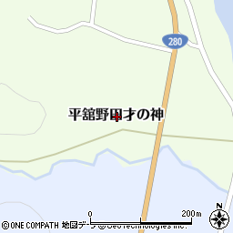 青森県東津軽郡外ヶ浜町平舘野田才の神周辺の地図