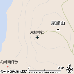 尾崎神社周辺の地図