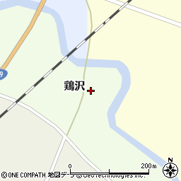 青森県上北郡横浜町鶏沢57周辺の地図