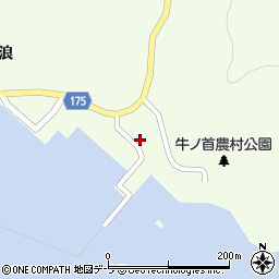 青森県むつ市脇野沢寄浪58周辺の地図