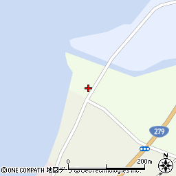 青森県上北郡横浜町鶏沢10周辺の地図