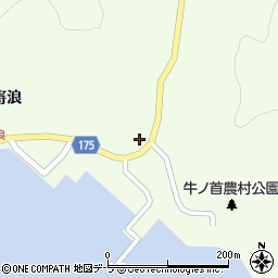 青森県むつ市脇野沢寄浪6周辺の地図