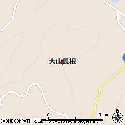 青森県北津軽郡中泊町小泊大山長根周辺の地図