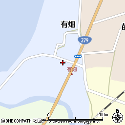 青森県上北郡横浜町有畑51周辺の地図