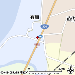 青森県上北郡横浜町有畑28周辺の地図