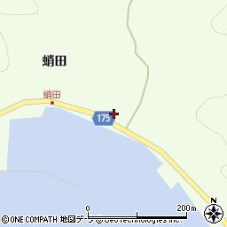 青森県むつ市脇野沢蛸田14周辺の地図
