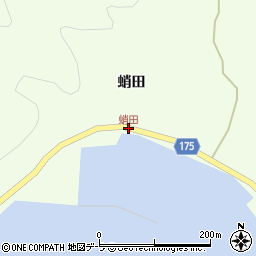 蛸田周辺の地図