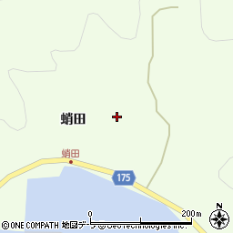 青森県むつ市脇野沢蛸田57周辺の地図