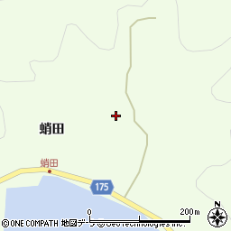 青森県むつ市脇野沢蛸田76周辺の地図