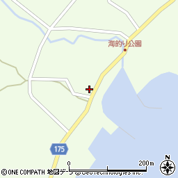 青森県むつ市脇野沢黒岩周辺の地図