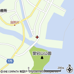 青森県むつ市脇野沢本村141周辺の地図